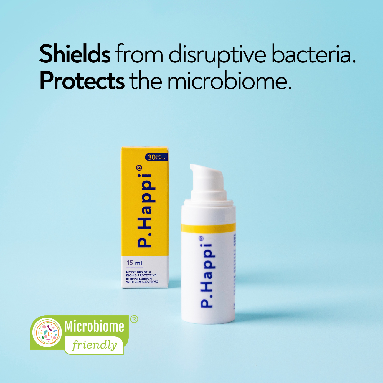 P.Happi® | Microbiome protecting daily intimate serum