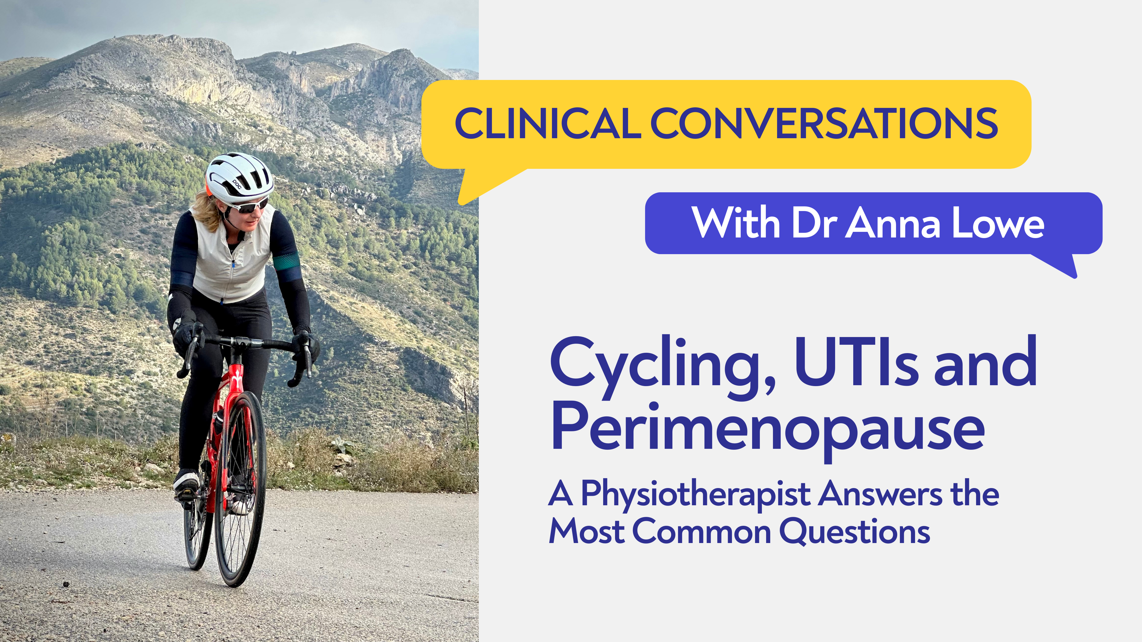 Cycling, UTIs and Perimenopause: A Physiotherapist Answers the Most Common Questions