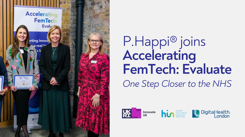 P.Happi® joins Accelerating FemTech- Evaluate