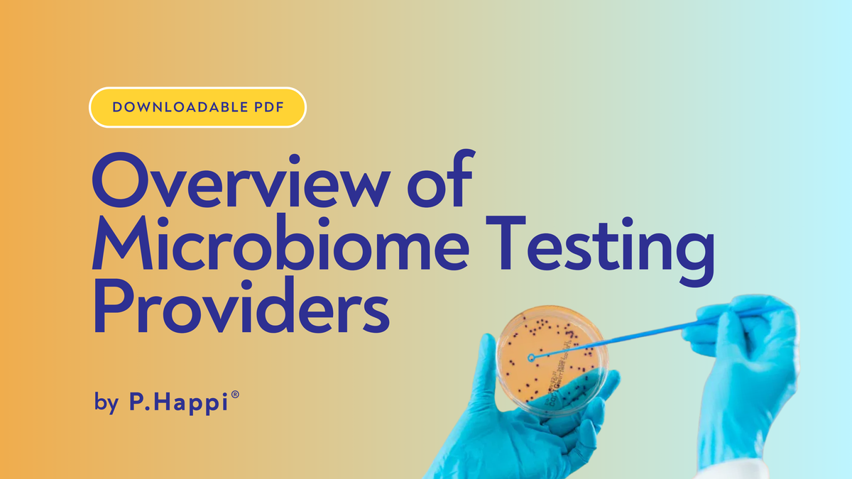 Microbiome Testing Instruments Your Guide to (Microbiome) Testing Providers In The Women's Health Spa ...